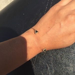 Ambiance dainty gold cuff bracelet